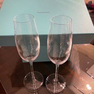 Tiffany & Co Champagne Flutes